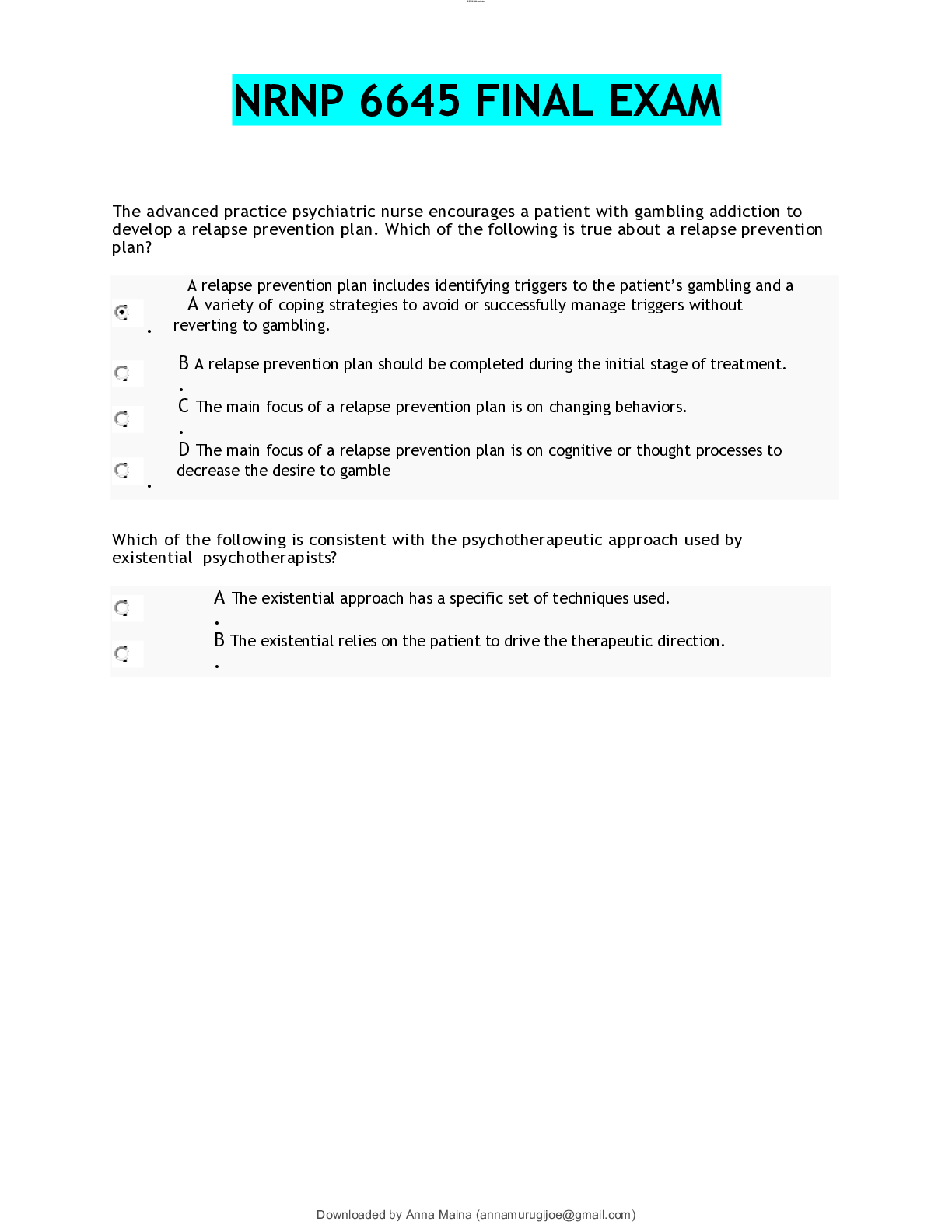 Preview image of NRNP 6645 FINAL EXAM.pdf document